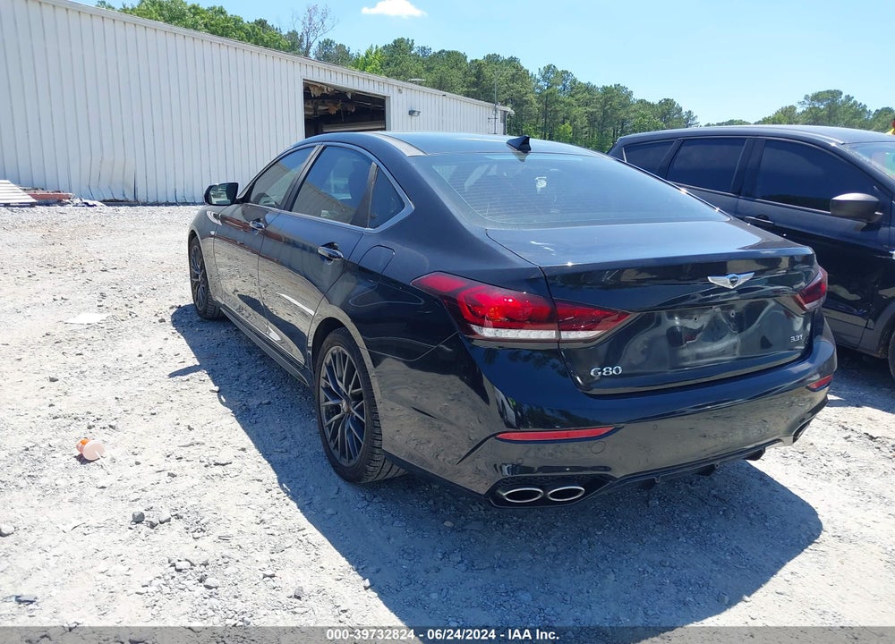 2019 GENESIS G80 3.3T SPORT VIN: KMHGN4JB6KU286306