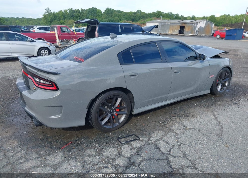 2019 DODGE CHARGER SCAT PACK RWD VIN: 2C3CDXGJ0KH650877