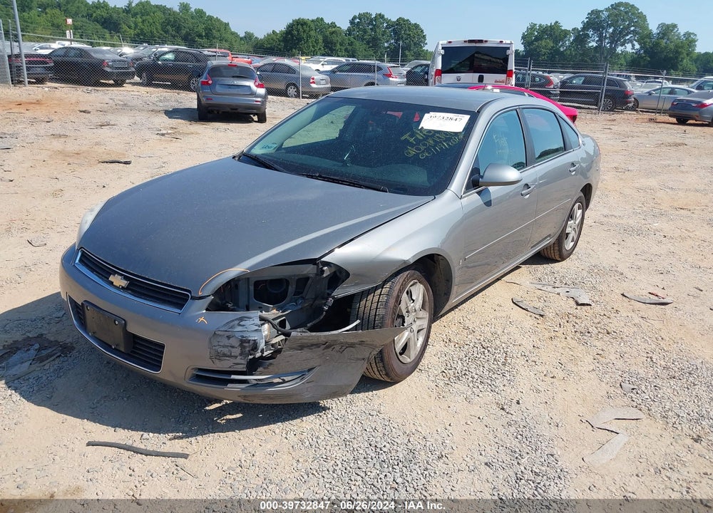 2008 CHEVROLET IMPALA LS VIN: 2G1WB58K089119359