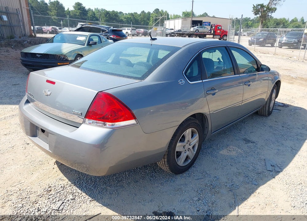 2008 CHEVROLET IMPALA LS VIN: 2G1WB58K089119359