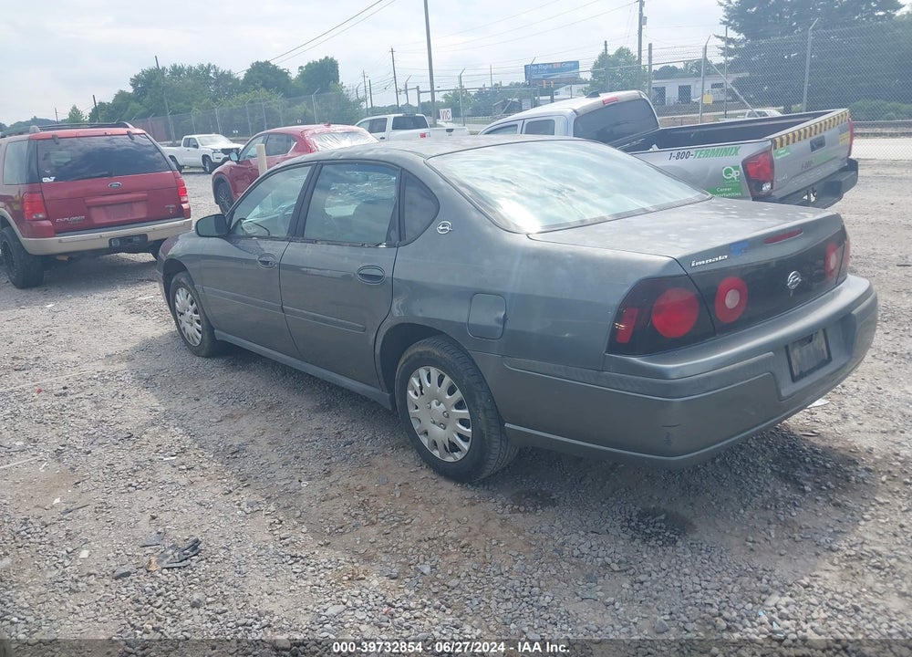 2004 CHEVROLET IMPALA VIN: 2G1WF52E149360879