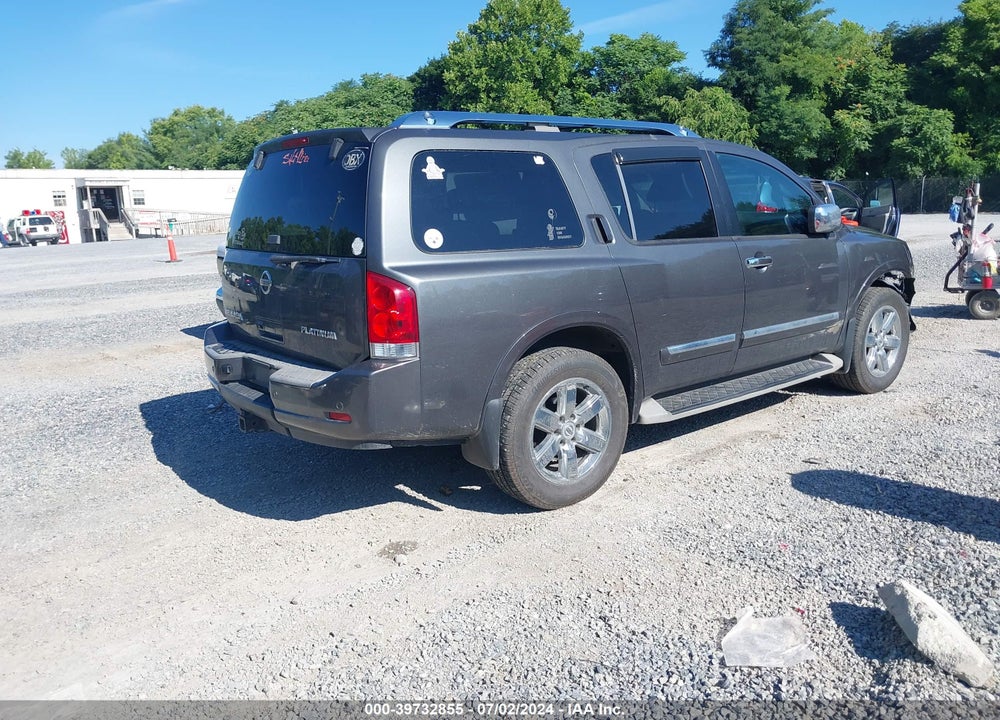 2011 NISSAN ARMADA PLATINUM VIN: 5N1AA0NE2BN611302