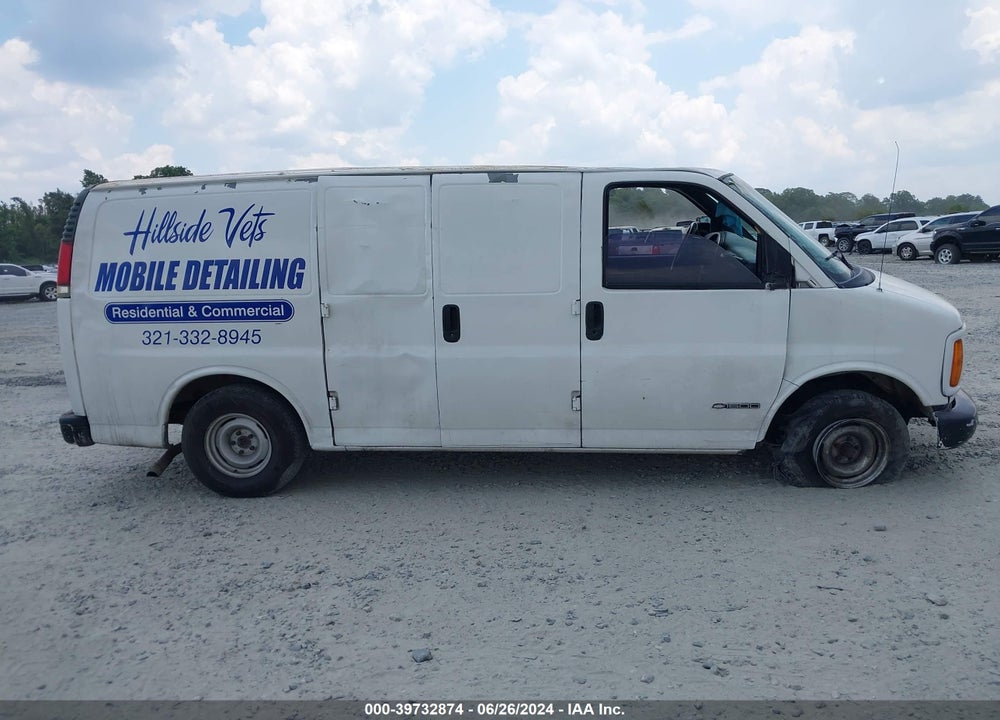 1999 CHEVROLET EXPRESS VIN: 1GCEG15W4X1012256
