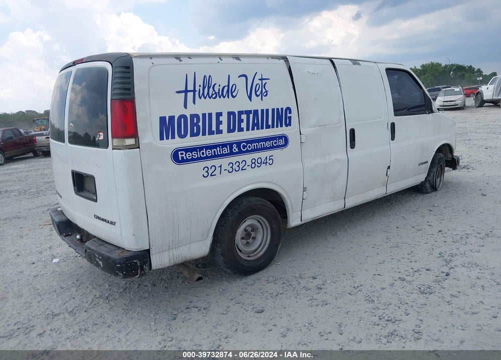 1999 CHEVROLET EXPRESS VIN: 1GCEG15W4X1012256