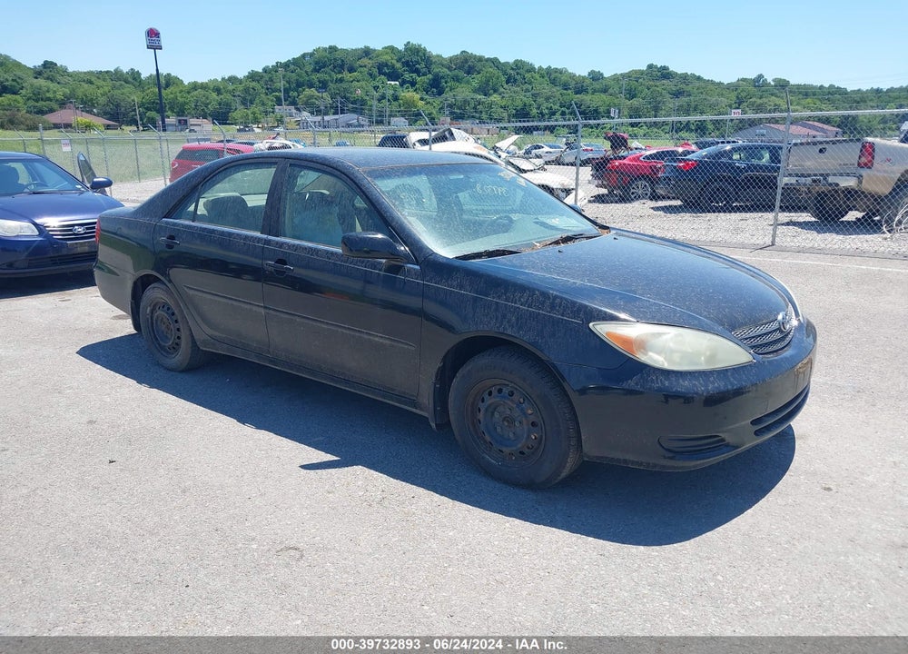 2002 TOYOTA CAMRY LE VIN: JTDBE32KX20071879