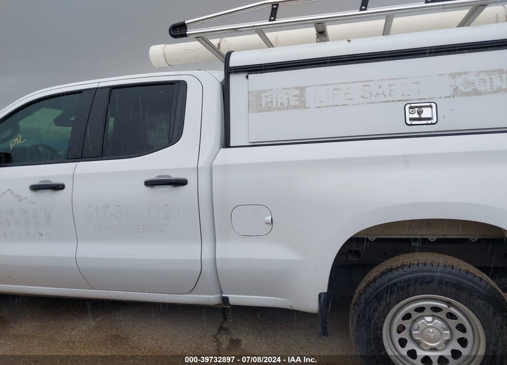 2021 CHEVROLET SILVERADO 1500 2WD DOUBLE CAB STANDARD BED WT VIN: 1GCRWAEH8MZ367546