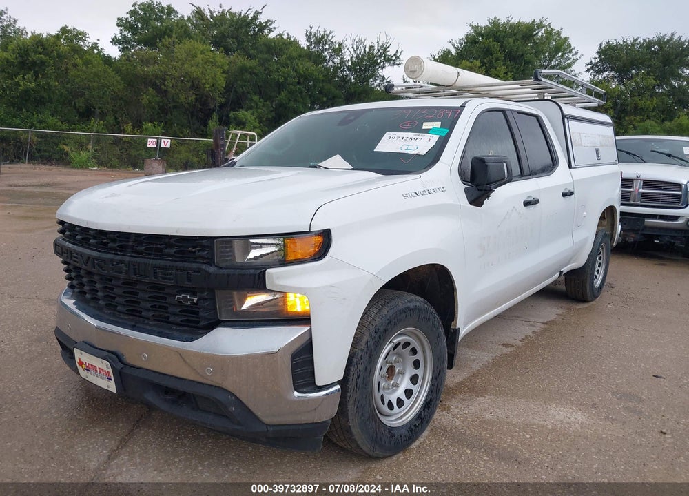 2021 CHEVROLET SILVERADO 1500 2WD DOUBLE CAB STANDARD BED WT VIN: 1GCRWAEH8MZ367546