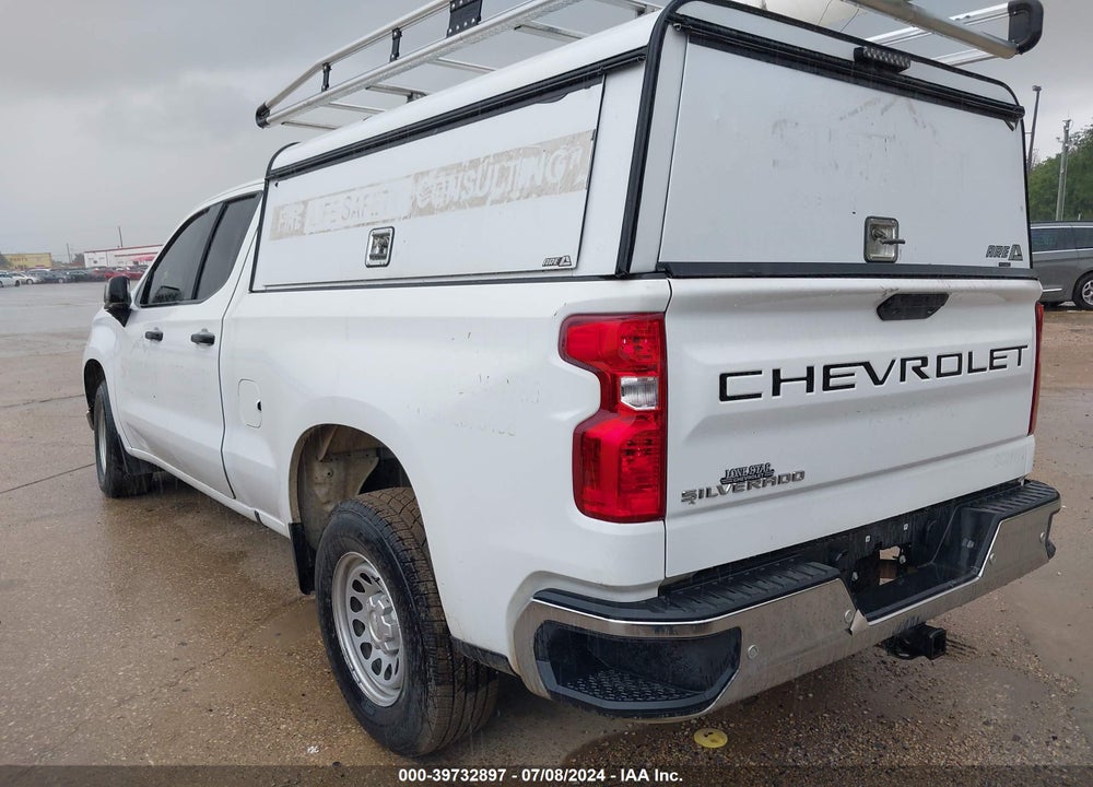2021 CHEVROLET SILVERADO 1500 2WD DOUBLE CAB STANDARD BED WT VIN: 1GCRWAEH8MZ367546