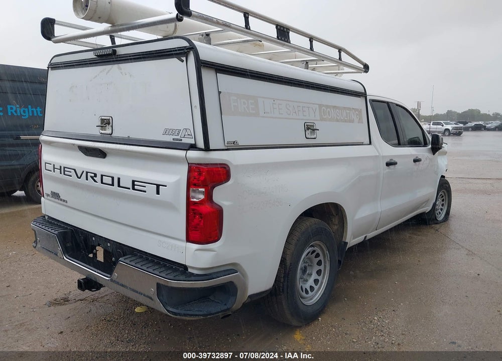 2021 CHEVROLET SILVERADO 1500 2WD DOUBLE CAB STANDARD BED WT VIN: 1GCRWAEH8MZ367546