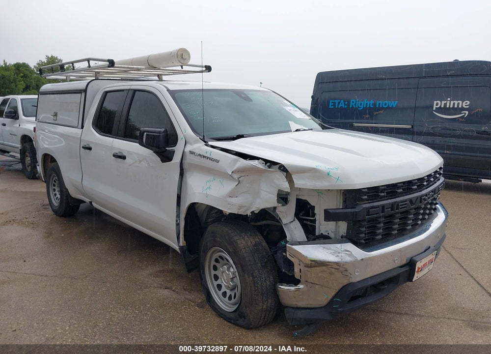 2021 CHEVROLET SILVERADO 1500 2WD DOUBLE CAB STANDARD BED WT VIN: 1GCRWAEH8MZ367546