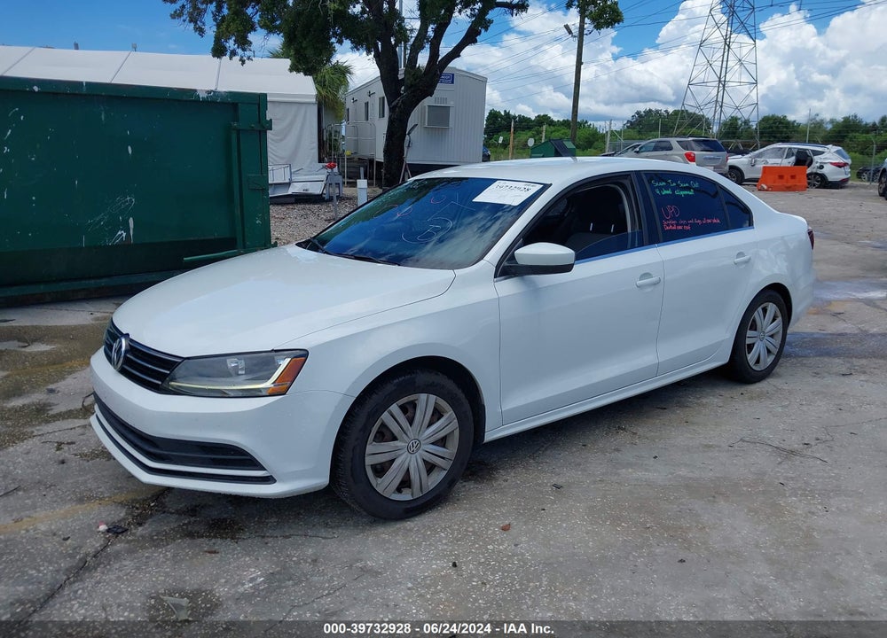 2017 VOLKSWAGEN JETTA 1.4T S VIN: 3VW2B7AJ5HM214118