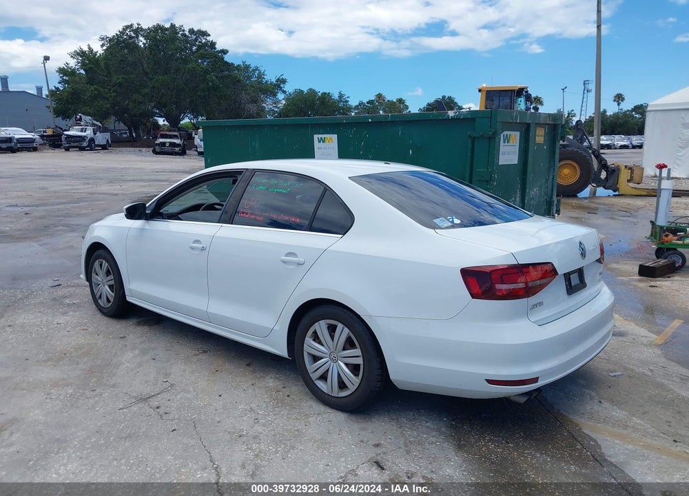 2017 VOLKSWAGEN JETTA 1.4T S VIN: 3VW2B7AJ5HM214118