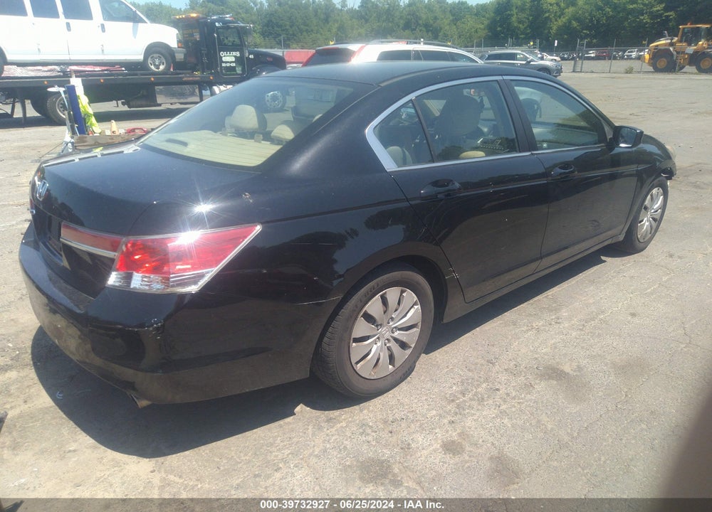 2012 HONDA ACCORD 2.4 LX VIN: 1HGCP2F3XCA153586