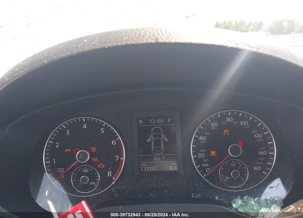 2012 VOLKSWAGEN JETTA GLI VIN: 3VW467AJ6CM420232