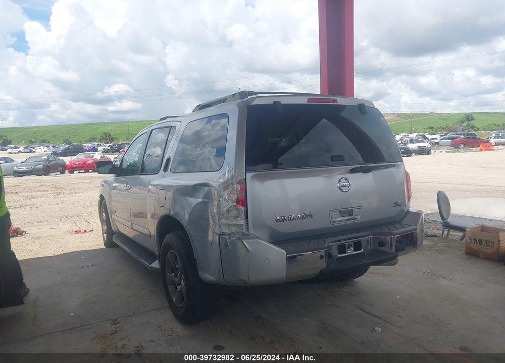 2005 NISSAN ARMADA SE VIN: 5N1AA08A95N718067