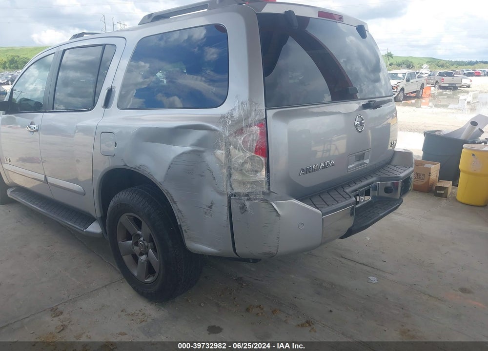 2005 NISSAN ARMADA SE VIN: 5N1AA08A95N718067