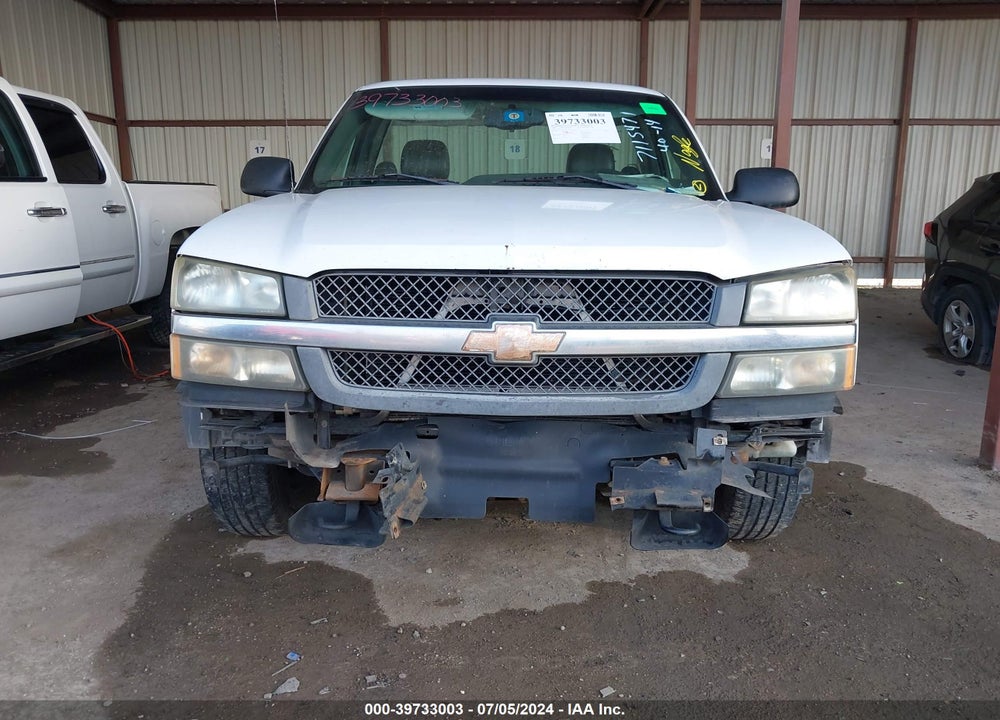 2005 CHEVROLET SILVERADO 1500 WORK TRUCK VIN: 1GCEC14X55Z111608
