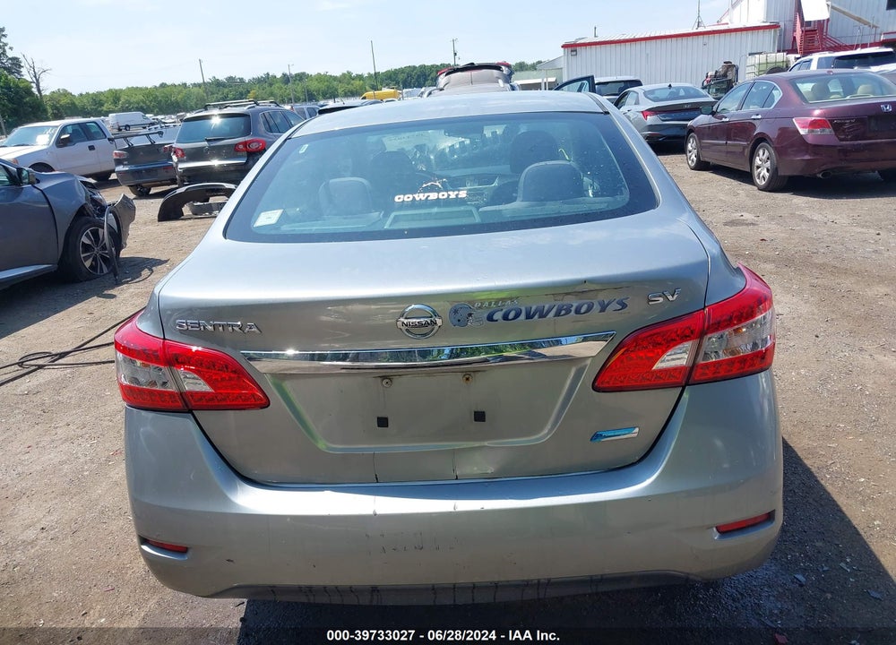 2013 NISSAN SENTRA SV VIN: 3N1AB7AP7DL659188