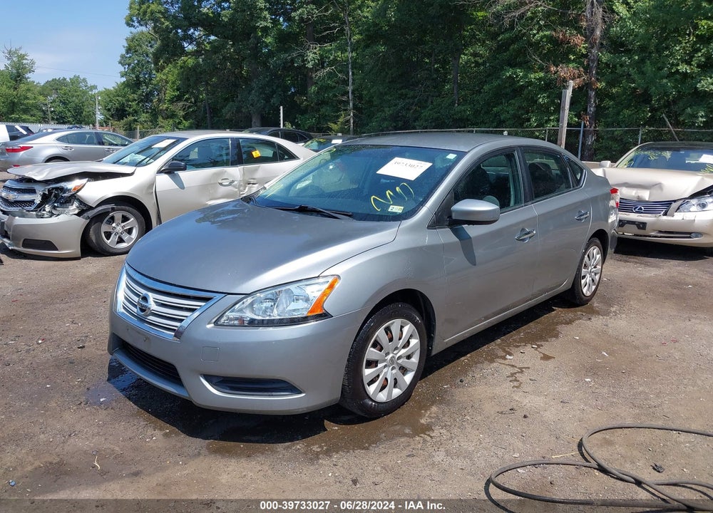 2013 NISSAN SENTRA SV VIN: 3N1AB7AP7DL659188