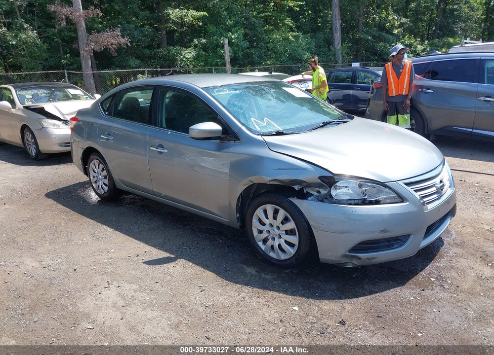 2013 NISSAN SENTRA SV VIN: 3N1AB7AP7DL659188