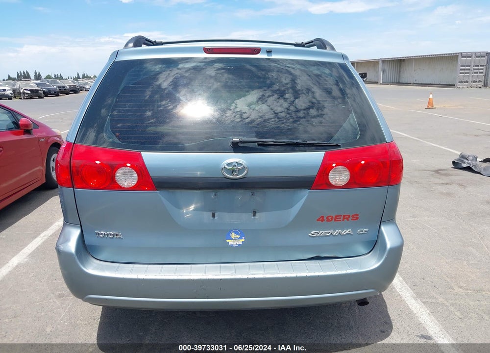 2008 TOYOTA SIENNA CE VIN: 5TDZK23C28S215469