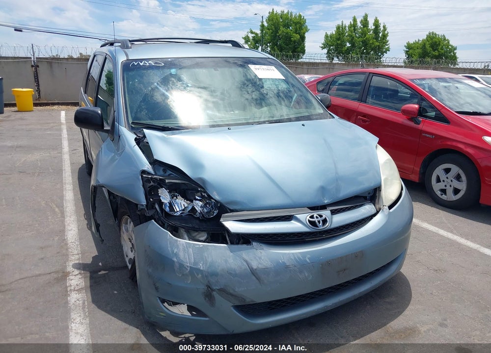 2008 TOYOTA SIENNA CE VIN: 5TDZK23C28S215469