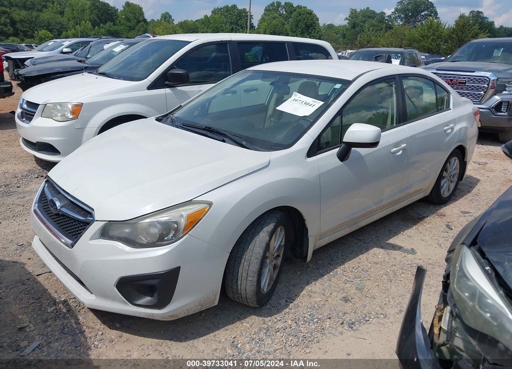 2013 SUBARU IMPREZA 2.0I PREMIUM VIN: JF1GJAB69DH005892