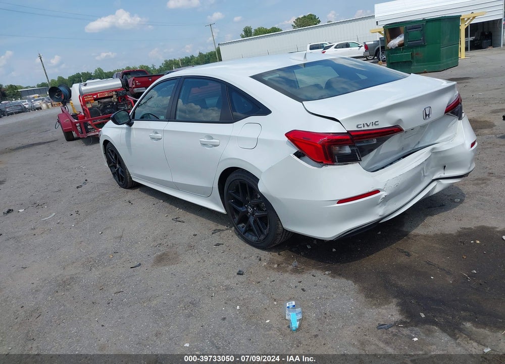 2023 HONDA CIVIC SPORT VIN: 2HGFE2F54PH550531