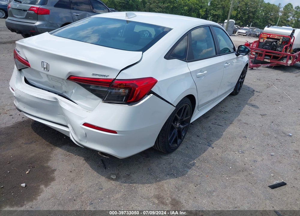 2023 HONDA CIVIC SPORT VIN: 2HGFE2F54PH550531