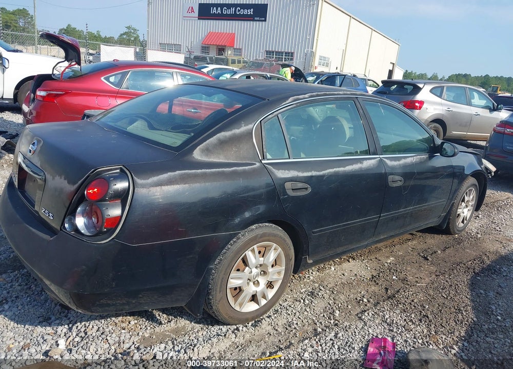 2005 NISSAN ALTIMA 2.5 S VIN: 1N4AL11D55C954404
