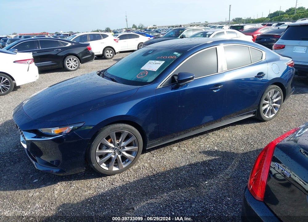 2021 MAZDA 3 SELECT VIN: 3MZBPABL4MM253873