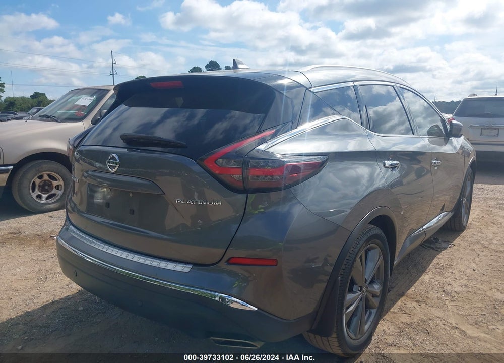 2020 NISSAN MURANO PLATINUM FWD VIN: 5N1AZ2DJ7LN174059