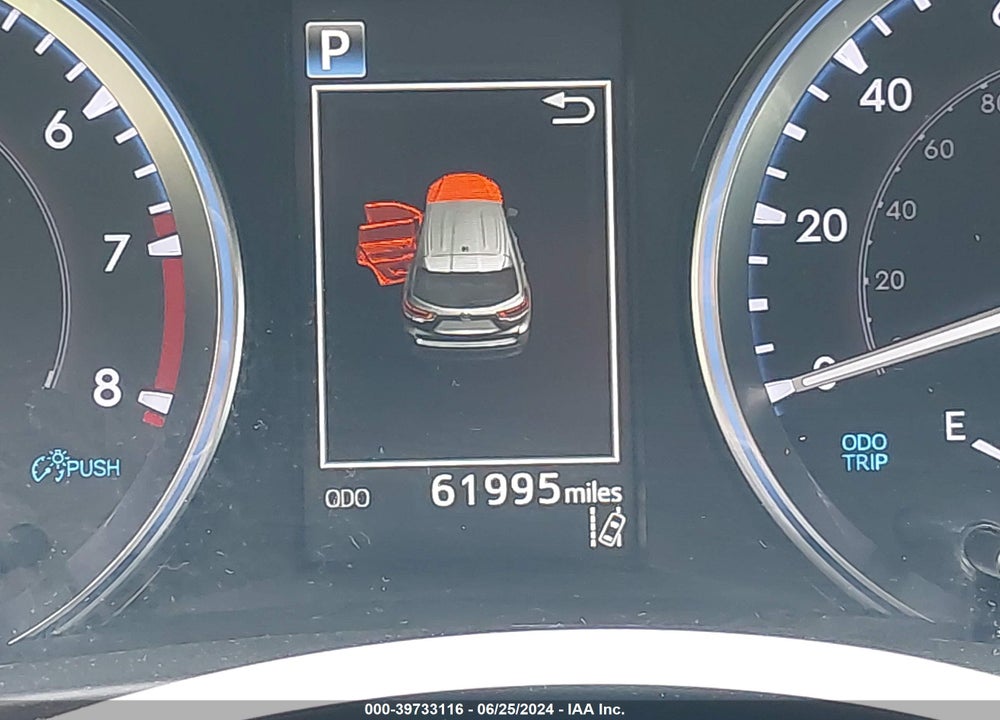 2019 TOYOTA HIGHLANDER XLE VIN: 5TDJZRFH6KS611243