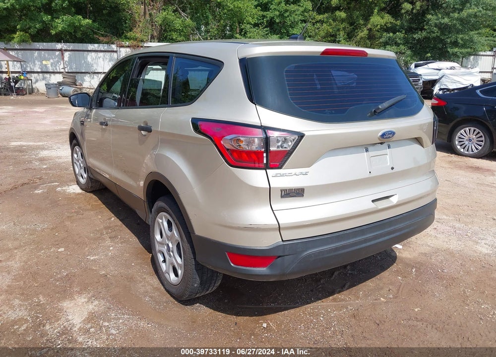 2018 FORD ESCAPE S VIN: 1FMCU0F79JUA84315