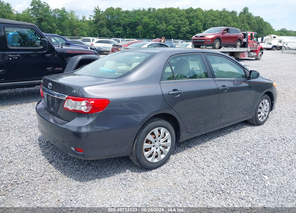 2013 TOYOTA COROLLA LE VIN: JTDBU4EE6DJ117882