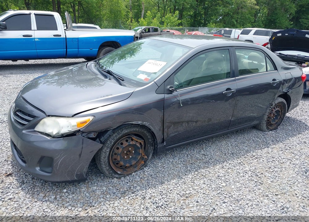2013 TOYOTA COROLLA LE VIN: JTDBU4EE6DJ117882