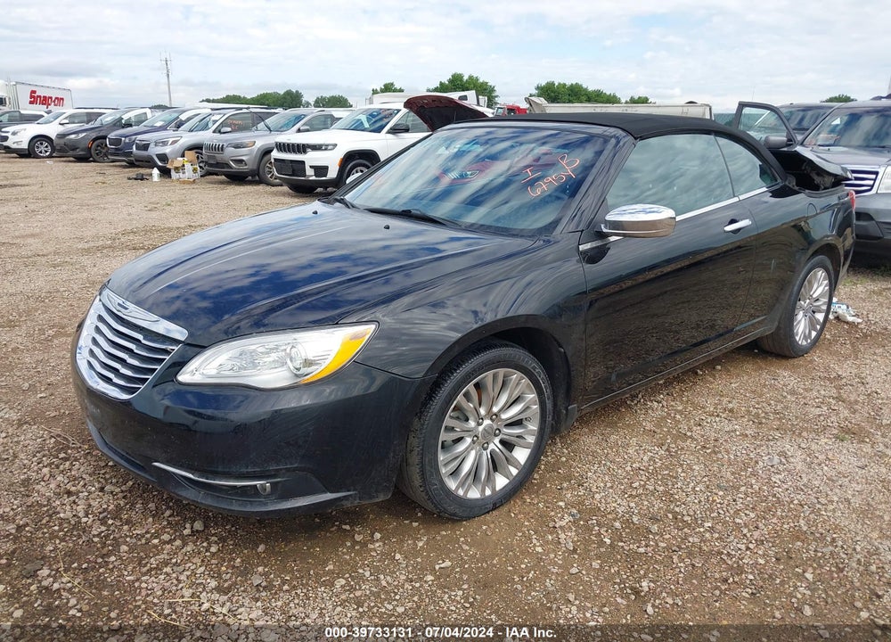 2011 CHRYSLER 200 LIMITED VIN: 1C3BC7EG7BN624144