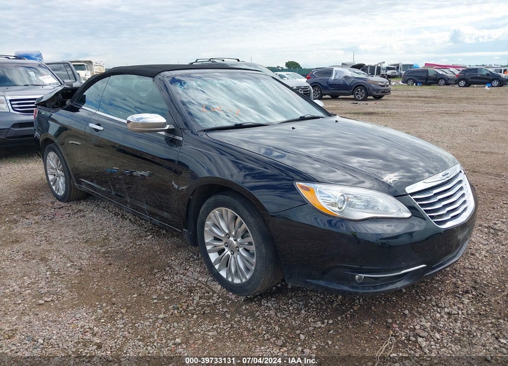 2011 CHRYSLER 200 LIMITED VIN: 1C3BC7EG7BN624144