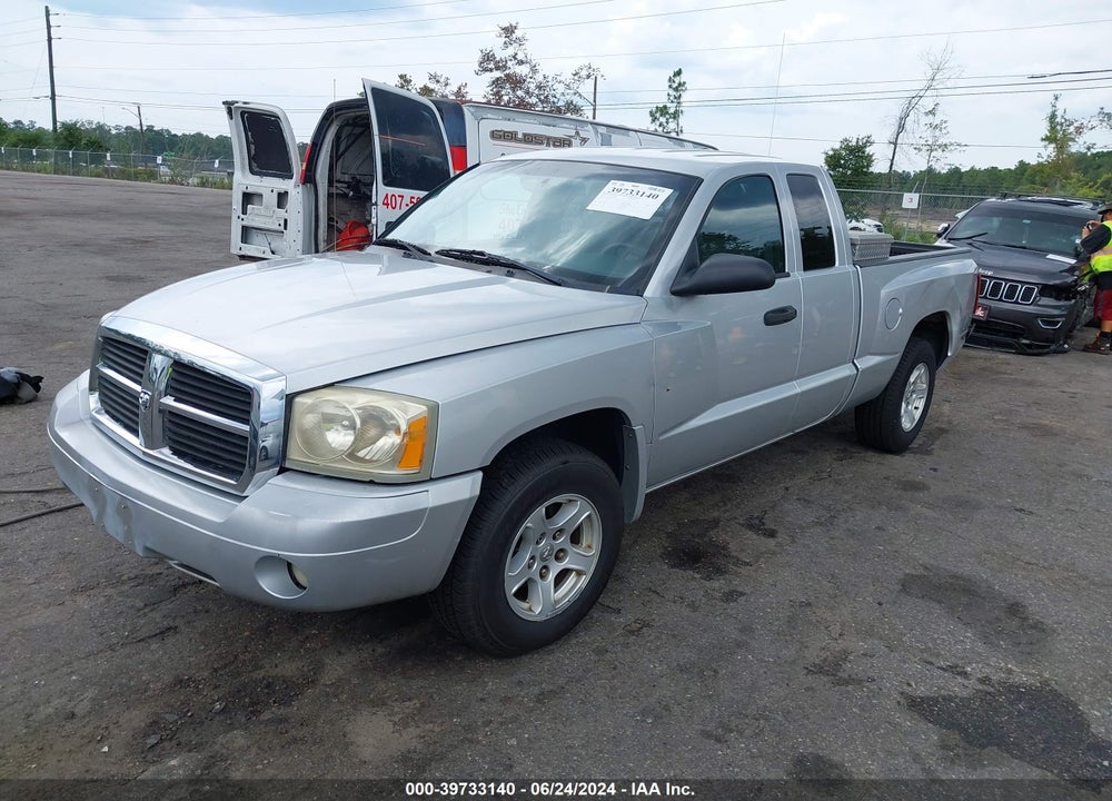 2007 DODGE DAKOTA SLT VIN: 1D7HE42K57S113103