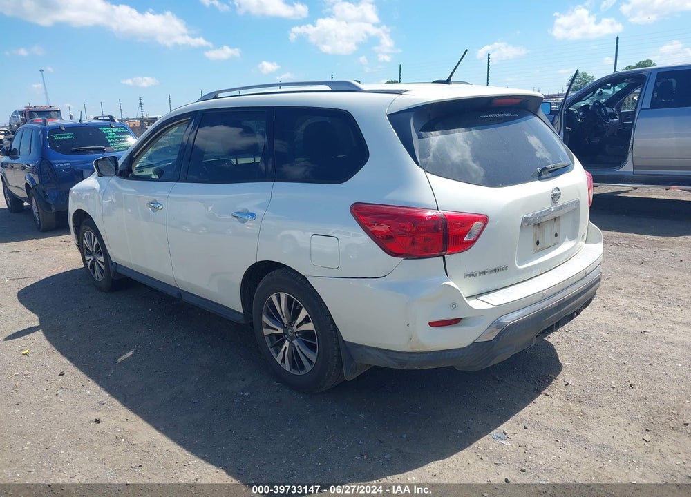 2017 NISSAN PATHFINDER SL VIN: 5N1DR2MN4HC606223