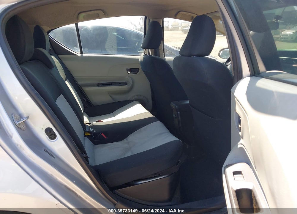 2012 TOYOTA PRIUS C THREE VIN: JTDKDTB3XC1008367