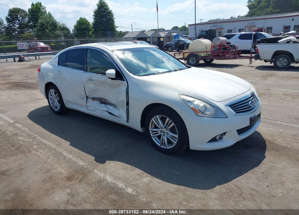 2012 INFINITI G25X VIN: JN1DV6AR4CM862494