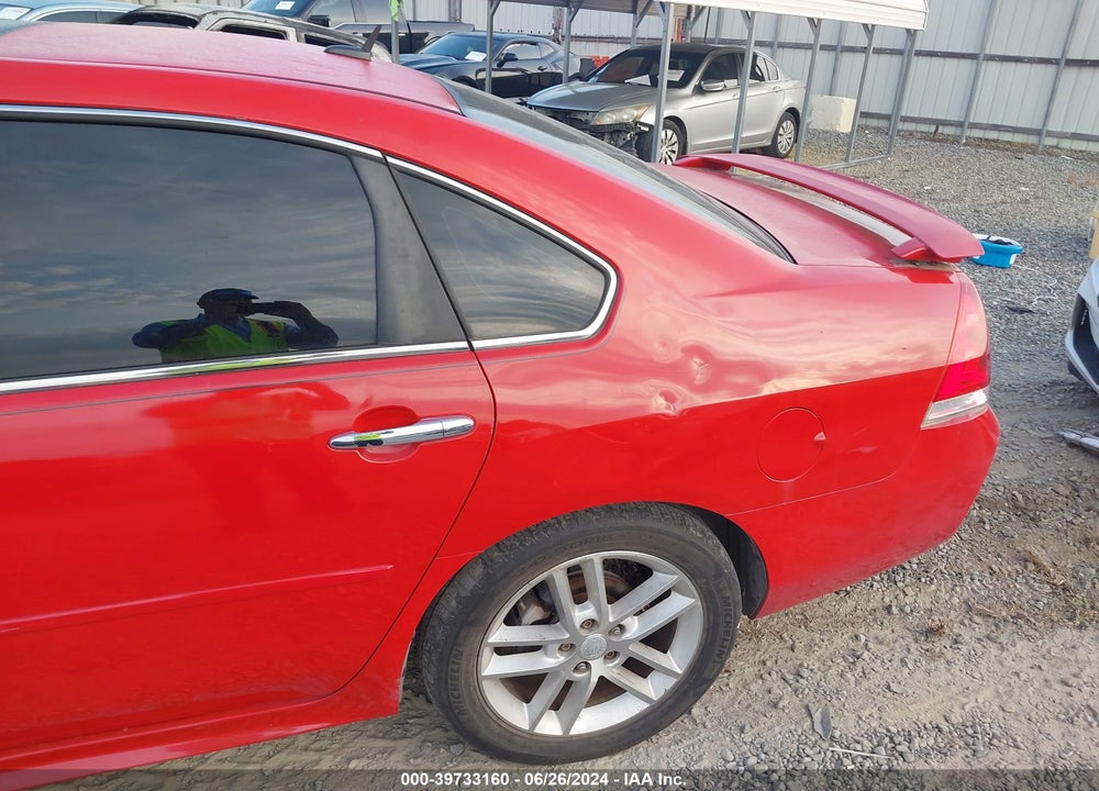2013 CHEVROLET IMPALA LTZ VIN: 2G1WC5E37D1187998