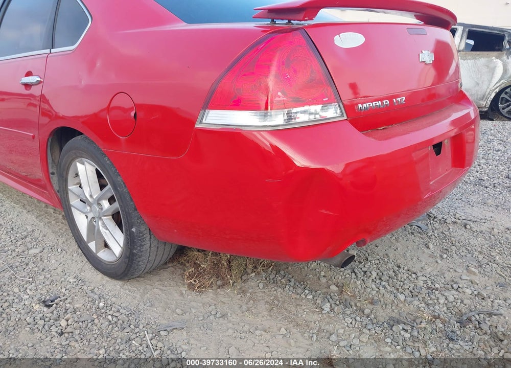 2013 CHEVROLET IMPALA LTZ VIN: 2G1WC5E37D1187998