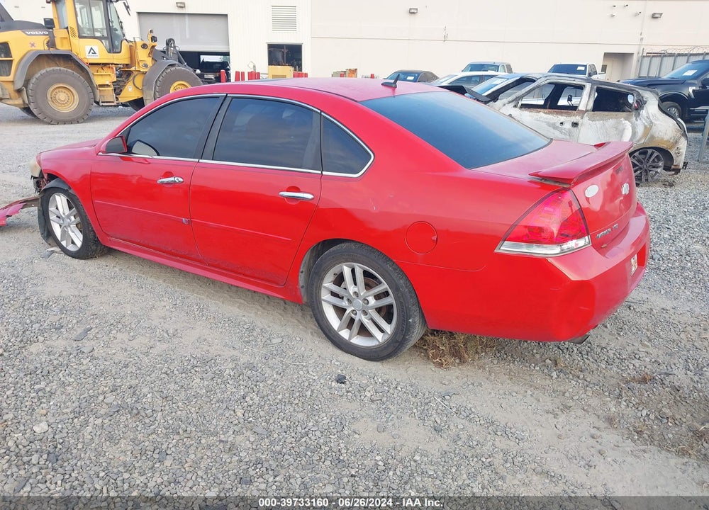 2013 CHEVROLET IMPALA LTZ VIN: 2G1WC5E37D1187998