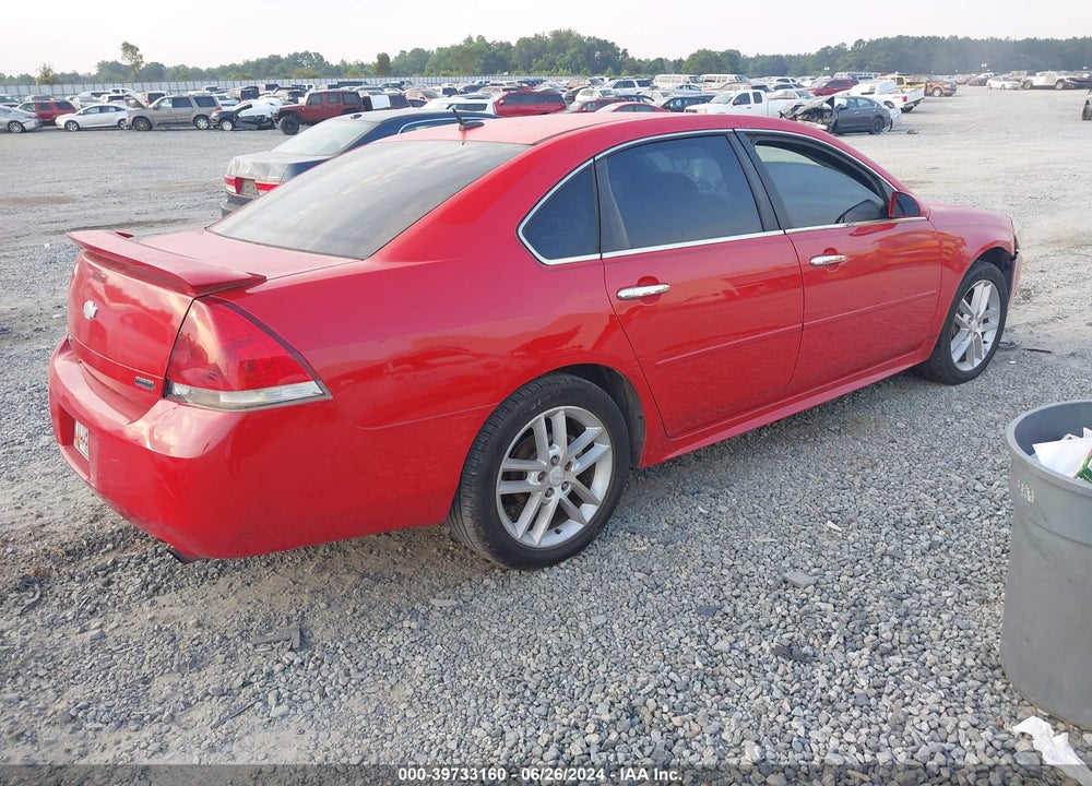 2013 CHEVROLET IMPALA LTZ VIN: 2G1WC5E37D1187998