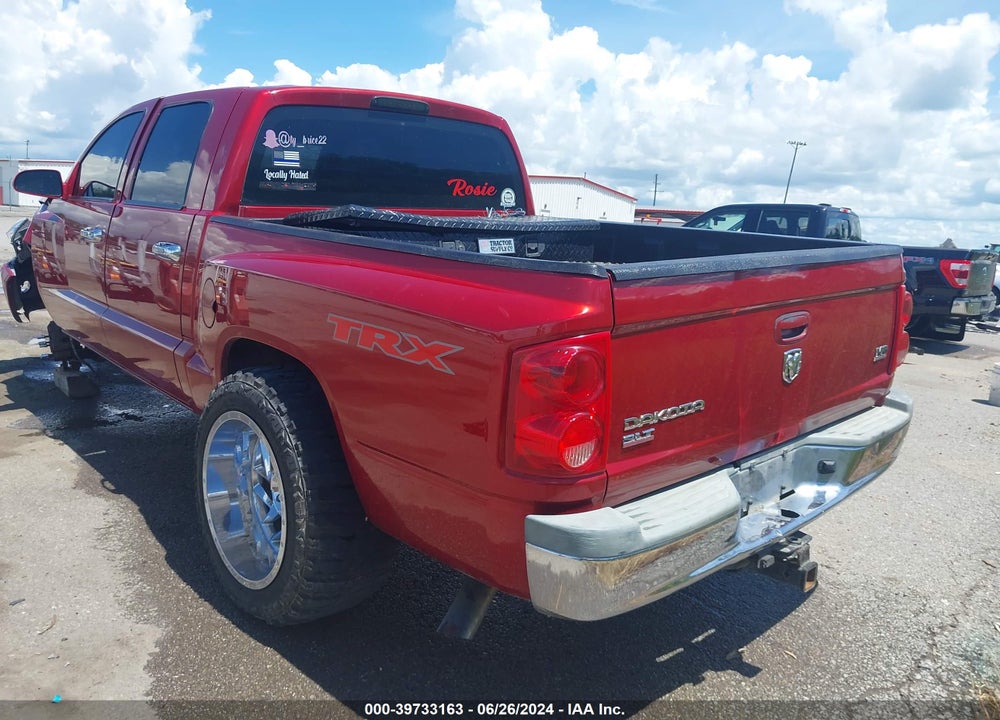 2006 DODGE DAKOTA SLT VIN: 1D7HE48N86S682740