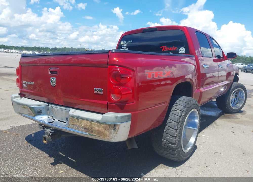 2006 DODGE DAKOTA SLT VIN: 1D7HE48N86S682740