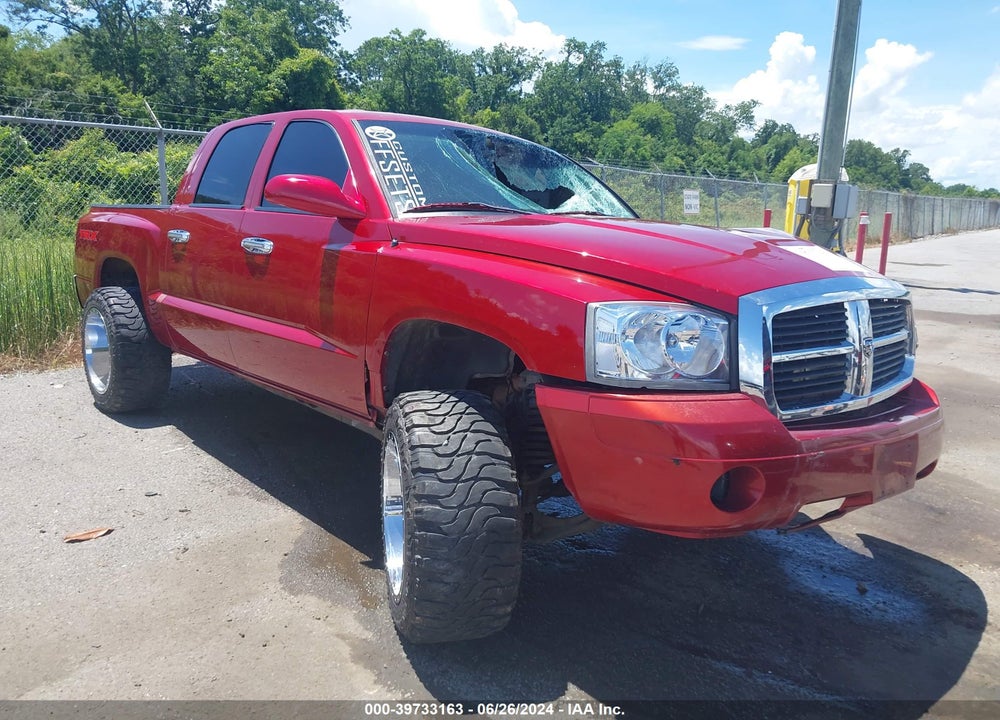 2006 DODGE DAKOTA SLT VIN: 1D7HE48N86S682740