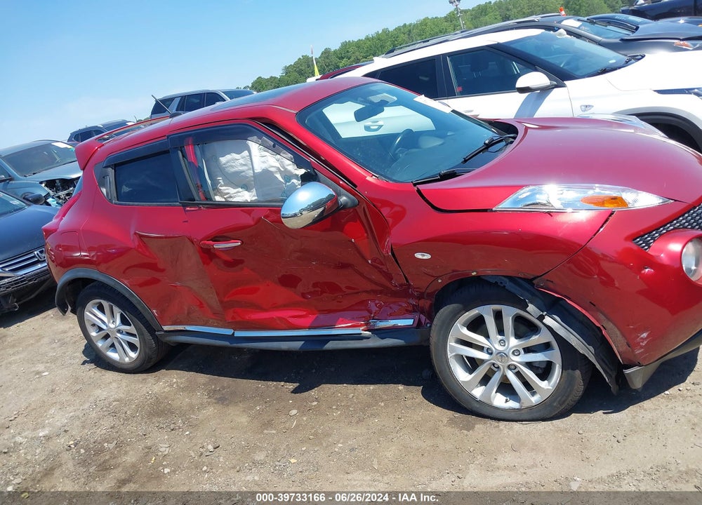 2012 NISSAN JUKE SL VIN: JN8AF5MR1CT116761